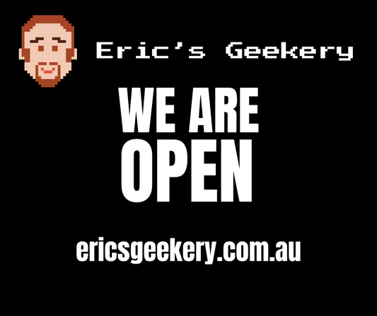 We are open!