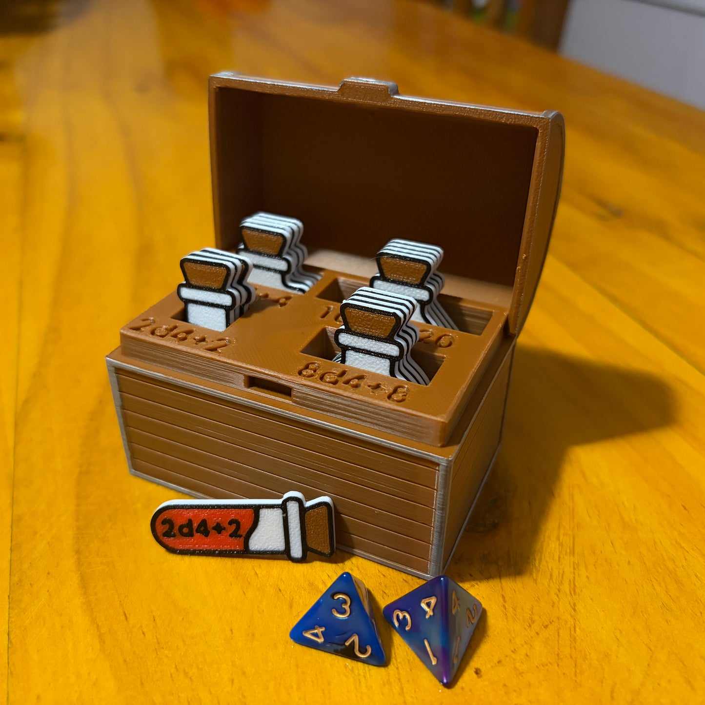 D&D Health Potion Tokens 16-Piece Set