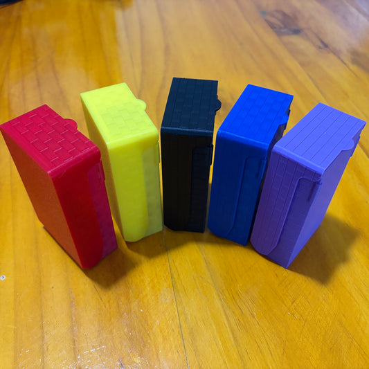 Portable Dice Tower closed, 3D printed D&D accessory